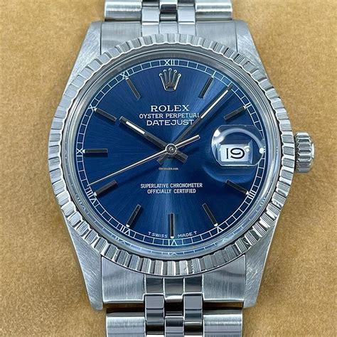 rolex 16030 blue dial